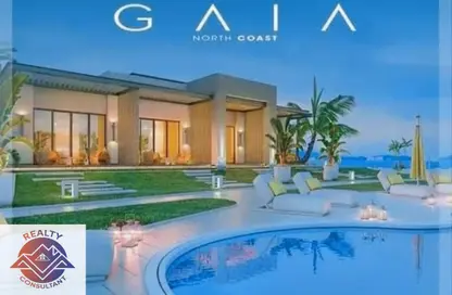 Chalet - 3 Bedrooms - 2 Bathrooms for rent in Gaia - Ras Al Hekma - North Coast