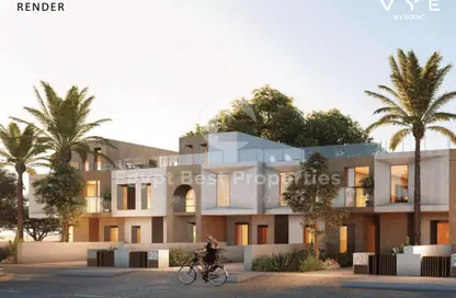 Townhouse - 4 Bedrooms - 4 Bathrooms for sale in Vye Sodic - New Zayed City - Sheikh Zayed City - Giza