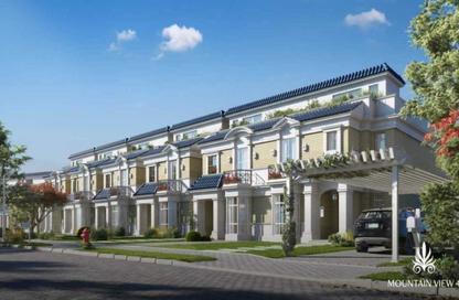 Townhouse - 3 Bedrooms - 4 Bathrooms for sale in Mountain View 4 - 6 October Compounds - 6 October City - Giza