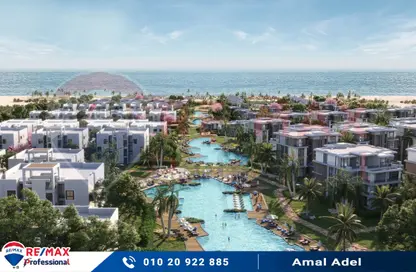 شاليه - 2 غرف نوم - 2 حمامات للبيع في كون - راس الحكمة - الساحل الشمالي
