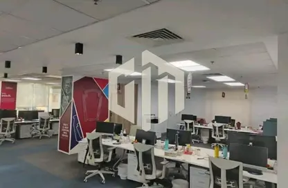 Office Space - Studio - 1 Bathroom for rent in Bank Center Street - South Teseen St. - The 5th Settlement - New Cairo City - Cairo