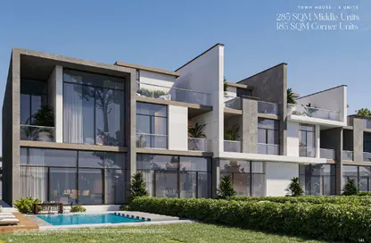Townhouse - 3 Bedrooms - 3 Bathrooms for sale in Saada Compound - New Cairo City - Cairo
