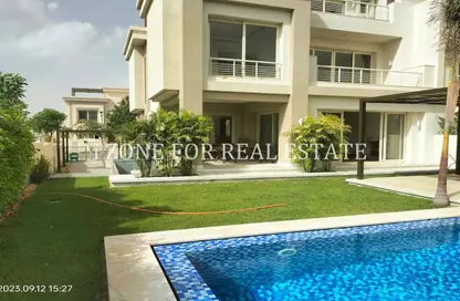 Villa - 3 Bedrooms - 5 Bathrooms for rent in Cairo Festival City - North Investors Area - New Cairo City - Cairo