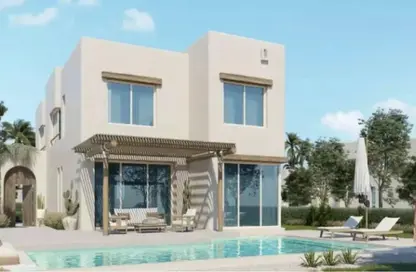 Chalet - 3 Bedrooms - 2 Bathrooms for sale in Hacienda White - Sidi Abdel Rahman - North Coast