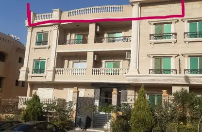 Roof - 2 Bedrooms - 2 Bathrooms for sale in El Yasmeen 1 - El Yasmeen - New Cairo City - Cairo
