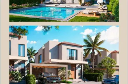 فيلا - 3 غرف نوم - 3 حمامات للبيع في باديه بالم هيلز - كمبوندات 6 أكتوبر - مدينة 6 أكتوبر - الجيزة