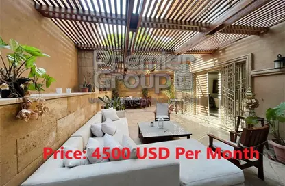 Apartment - 4 Bedrooms - 5 Bathrooms for rent in Sarayat Al Maadi - Hay El Maadi - Cairo