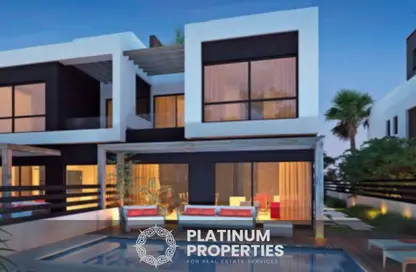 Villa - 4 Bedrooms - 4 Bathrooms for sale in Palm Hills New Cairo - 5th Settlement Compounds - The 5th Settlement - New Cairo City - Cairo