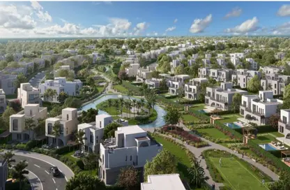 Townhouse - 3 Bedrooms - 3 Bathrooms for sale in O West - 6 October Compounds - 6 October City - Giza