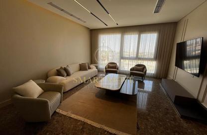 Apartment - 3 Bedrooms - 2 Bathrooms for rent in Aljazi Marriott Residences - Mohamed Naguib Axis - North Investors Area - New Cairo City - Cairo