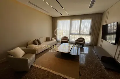 Apartment - 3 Bedrooms - 2 Bathrooms for rent in Aljazi Marriott Residences - Mohamed Naguib Axis - North Investors Area - New Cairo City - Cairo