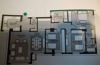 Apartment - 3 Bedrooms - 3 Bathrooms for sale in Villette - 5th Settlement Compounds - The 5th Settlement - New Cairo City - Cairo