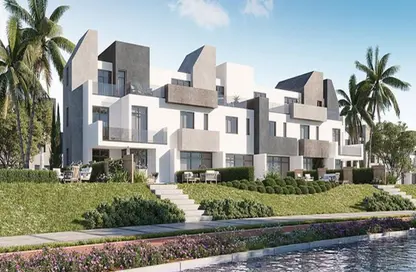 Townhouse - 3 Bedrooms - 3 Bathrooms for sale in Rivers - New Zayed City - Sheikh Zayed City - Giza