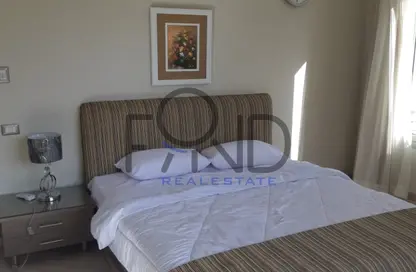 Apartment - 1 Bedroom - 1 Bathroom for rent in Palm Hills Village Gate - South Investors Area - New Cairo City - Cairo
