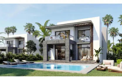 Chalet - 3 Bedrooms - 2 Bathrooms for sale in Gaia - Ras Al Hekma - North Coast