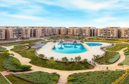 Apartment - 3 Bedrooms - 3 Bathrooms for rent in Galleria Moon Valley - South Investors Area - New Cairo City - Cairo