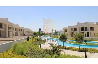 Townhouse - 4 Bedrooms - 4 Bathrooms for sale in Lake West - Sheikh Zayed Compounds - Sheikh Zayed City - Giza