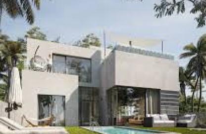 Villa - 4 Bedrooms - 4 Bathrooms for sale in Waslet Dahshur Road - Sheikh Zayed City - Giza