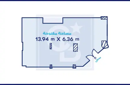 محل تجاري - استوديو للبيع في شارع سوريا - رشدي - حي شرق - الاسكندرية