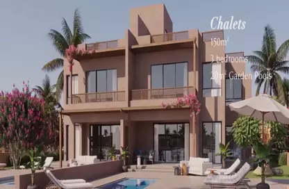 Chalet - 3 Bedrooms - 2 Bathrooms for sale in Ancient Sands Resort - Al Gouna - Hurghada - Red Sea