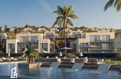 Chalet - 2 Bedrooms - 3 Bathrooms for sale in Hacienda Waters - Qesm Ad Dabaah - North Coast