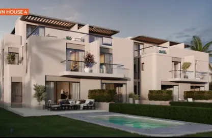 تاون هاوس - 3 غرف نوم - 3 حمامات للبيع في ليك ويست 4 - كمبوندات الشيخ زايد - الشيخ زايد - الجيزة