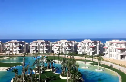 شاليه - 3 غرف نوم - 3 حمامات للبيع في سيسليا لاجونز - قسم مرسي مطروح - الساحل الشمالي