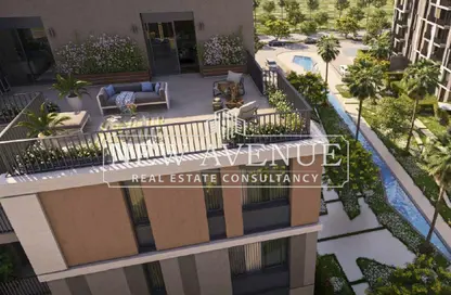 Apartment - 2 Bedrooms - 2 Bathrooms for sale in Swan Lake Residence - 5th Settlement Compounds - The 5th Settlement - New Cairo City - Cairo