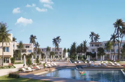 Chalet - 2 Bedrooms - 2 Bathrooms for sale in Hacienda West - Ras Al Hekma - North Coast