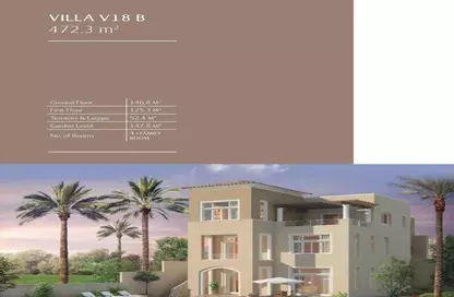 Villa - 4 Bedrooms - 4 Bathrooms for rent in Levana - Uptown Cairo - Mokattam - Cairo