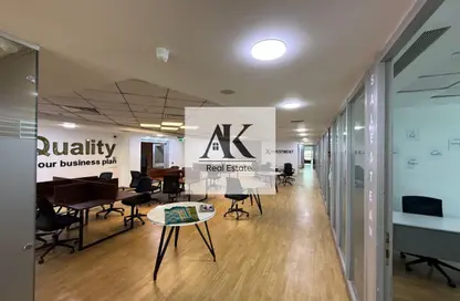 Office Space - Studio - 5 Bathrooms for rent in Bank Center Street - South Teseen St. - The 5th Settlement - New Cairo City - Cairo