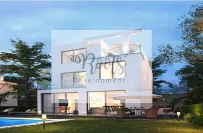 Twin House - 4 Bedrooms - 4 Bathrooms for sale in IL Monte Galala - Al Ain Al Sokhna - Suez