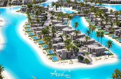 Twin House - 4 Bedrooms - 5 Bathrooms for sale in Azha North - Ras Al Hekma - North Coast