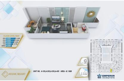 Apartment - Studio - 1 Bathroom for sale in El Hadaba District - Hurghada - Red Sea