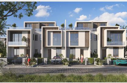 Townhouse - 4 Bedrooms - 4 Bathrooms for sale in New Zayed City - Sheikh Zayed City - Giza