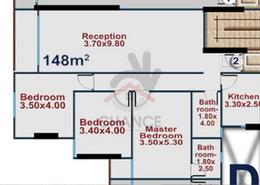Apartment - 3 bedrooms - 2 bathrooms for للبيع in 14th of May Bridge - Smouha - Hay Sharq - Alexandria