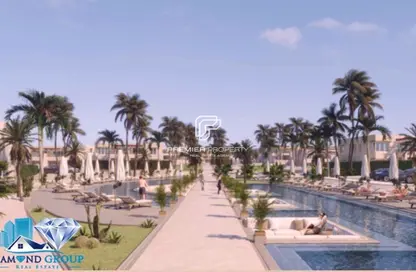 شاليه - غرفة نوم - 2 حمامات للبيع في هاسيندا ويست - راس الحكمة - الساحل الشمالي