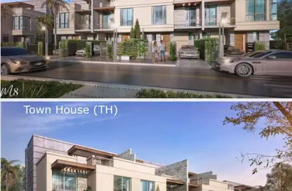 تاون هاوس - 4 غرف نوم - 4 حمامات للبيع في مارينا 8 - مارينا - العلمين - الساحل الشمالي