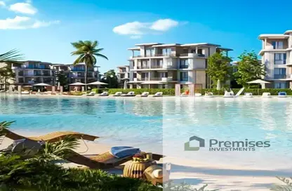 iVilla - 3 Bedrooms - 3 Bathrooms for sale in Lagoon Beach Park - 5th Settlement Compounds - The 5th Settlement - New Cairo City - Cairo