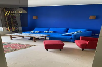 Apartment - 1 Bedroom - 2 Bathrooms for rent in Palm Hills Village Gate - South Investors Area - New Cairo City - Cairo