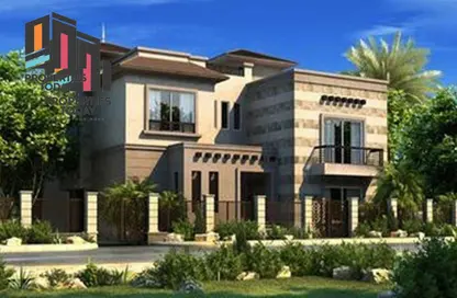 Twin House - 4 Bedrooms - 4 Bathrooms for sale in New Giza - Cairo Alexandria Desert Road - 6 October City - Giza