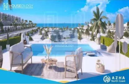 Chalet - 3 Bedrooms - 3 Bathrooms for sale in Azha North - Ras Al Hekma - North Coast