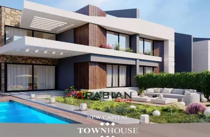 Villa - 4 Bedrooms - 4 Bathrooms for sale in Midtown Sky - New Capital Compounds - New Capital City - Cairo