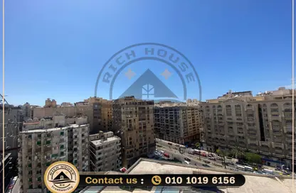 شقة - 3 غرف نوم - 2 حمامات للبيع في شارع محمد فوزي معاذ - سموحة - حي شرق - الاسكندرية