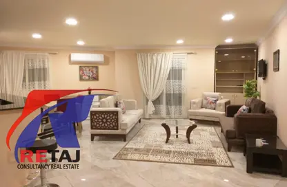 Apartment - 2 Bedrooms - 2 Bathrooms for rent in American University Housing District - 5th Settlement Compounds - The 5th Settlement - New Cairo City - Cairo