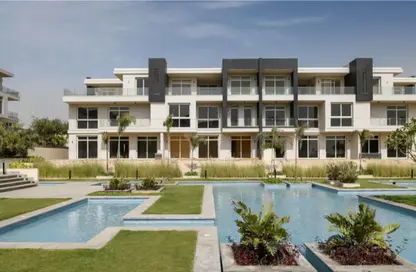 Apartment - 3 Bedrooms - 3 Bathrooms for sale in West Hills Residence - Ring Road - 6 October City - Giza