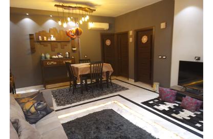 Apartment - Studio - 2 Bathrooms for rent in American University Housing District - 5th Settlement Compounds - The 5th Settlement - New Cairo City - Cairo
