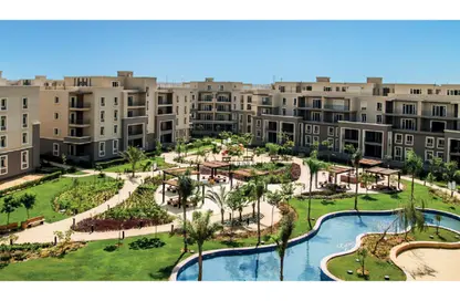 Apartment - 2 Bedrooms - 3 Bathrooms for sale in October Plaza - 6 October Compounds - 6 October City - Giza