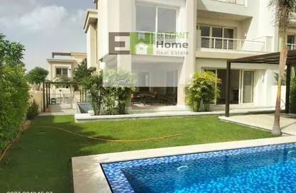 Twin House - 4 Bedrooms - 5 Bathrooms for rent in Cairo Festival City - North Investors Area - New Cairo City - Cairo