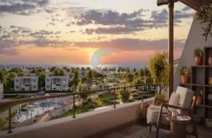 Chalet - 2 Bedrooms - 2 Bathrooms for sale in Hacienda Waters - Qesm Ad Dabaah - North Coast